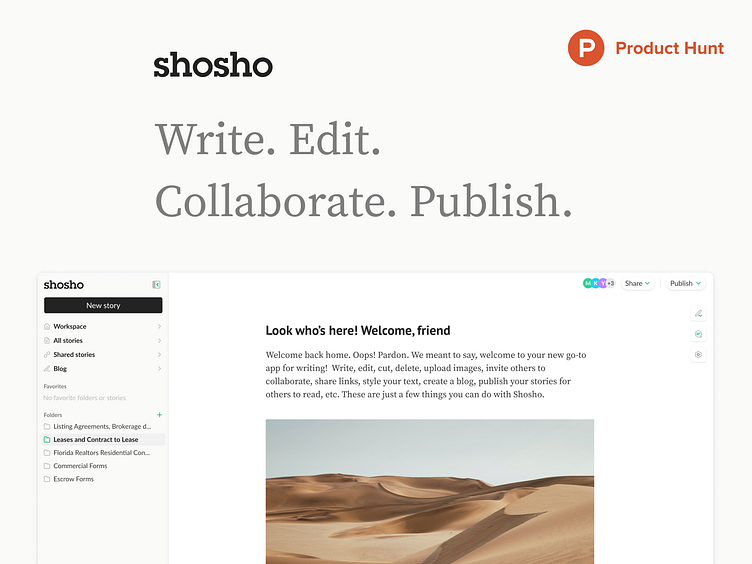 Shosho - Product Launch by Eugen Eşanu on Dribbble