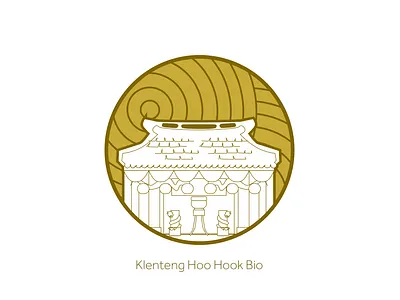 Hoo Hook Bio Temple architecture building historical pagoda semarang temple vector