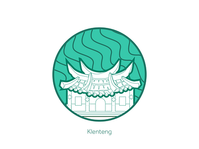 Asimple Pagoda Style Building architecture building historical old town semarang tempel