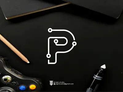 monogram p logo concept app logo beauty logo brand branding design graphic design icon illustration lettering logo logo design logo ideas logo inspiration logo type logos luxury logo monogram typography united states vector