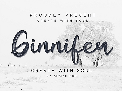 Ginnifer Font Script Brush animation app art branding clean design flat graphic design handwriting heart swashes icon illustration illustrator logo logo design typography ui ux vector wedding