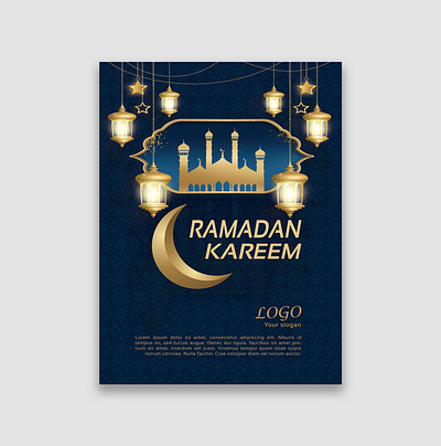 Ramadan flyer design 3d branding corporate design creative design design flyer graphic design illustration logo stationery ui