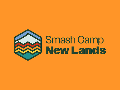 Smash Camp: New Lands branding esports logo oregon smash