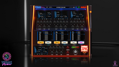 VST plugin Drumslot gui interface design software design uiux vst design vst plugin