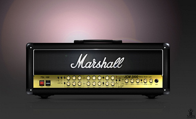 VST plugin Marshall Amp daw gui interface design software design uiux vst amp vst design vst plugin