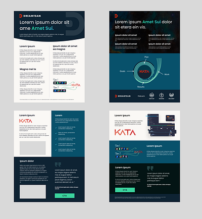 One Pager Templatizing branding design graphic design illustration