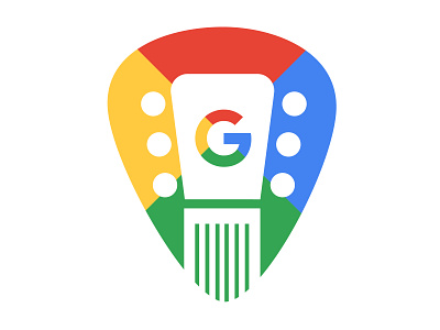 Google: Band Together austin city limits branding conference google guitar icon logo machine head music pick plectrum summit