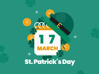St. Patrick's Day adobe illustrator design flat flatdesign illustration illustrator vector
