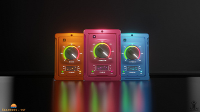 VST plugins Seamodes gui gui design interface design software design uiux vst design vst plugin