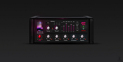 VST plugin Guitar Amplifier gui gui design interface design software design uiux vst design vst plugin