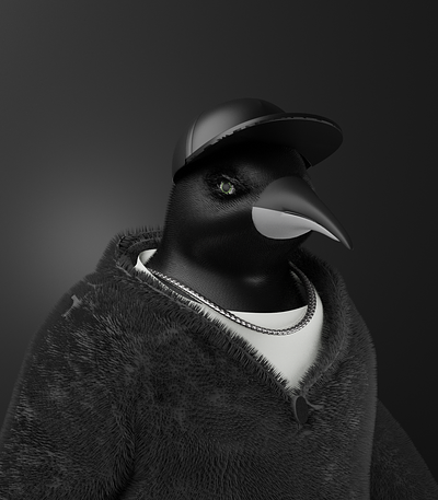 Penguin NFT Collection 3d animation nft nftart