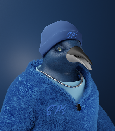 Penguin NFT Collection 3d animation designer nft