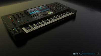 VST plugin Zenith Synthesizer graphic design gui gui design interface design software design uiux vst design vst plugin