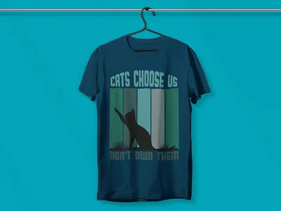 Cat t-shirt design t shirt for print