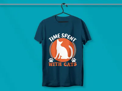 Cat t-shirt design t shirt for print