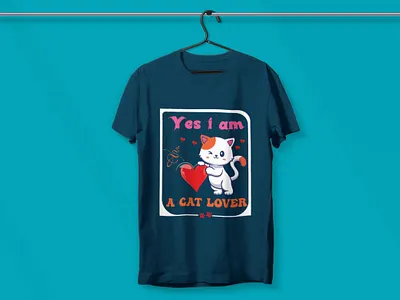 Cat t-shirt design t shirt for print