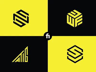 modern monogram logo design and initial letter, apparel art branding design flat graphic design icon illustration illustrator lettermark logo minimal monogram typography vector website