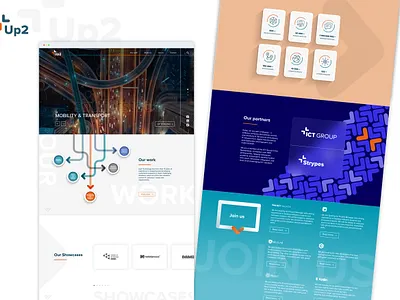 Up2 Website Total Redesign branding graphic design logo typography ui user experience user interface ux vector web webdesign