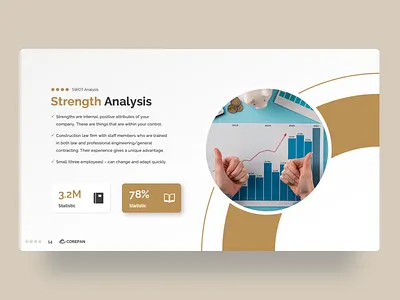 Corepan – Project Proposal PowerPoint Presentation Template business challenges competitor analysis creative design illustration infographic market size powerpoint powerpoint template presentation project budget project evaluation project phases project proposal service offering smart goals solutions swot analysis target audience