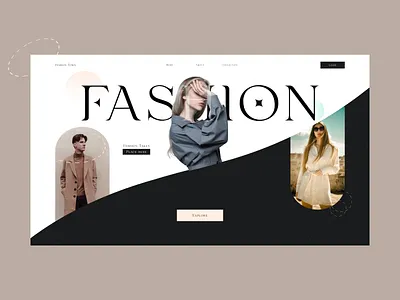 Fashion Website clothing design e commerce website fashion fashion clothingm fashion website hero section ui ui design ux ux design web design website website design