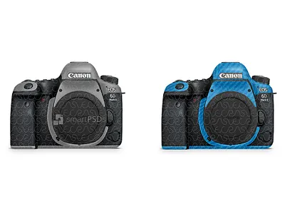 Canon EOS 6D Mark II PSD SKin Mockup by VecRas vecras