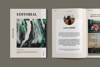 Magazine Template adobe indesign catalog catalogue clean design designed print ebook illustration indesign layout letter lookbook magazine magazine template photography photography portfolio print printable printtemplates template