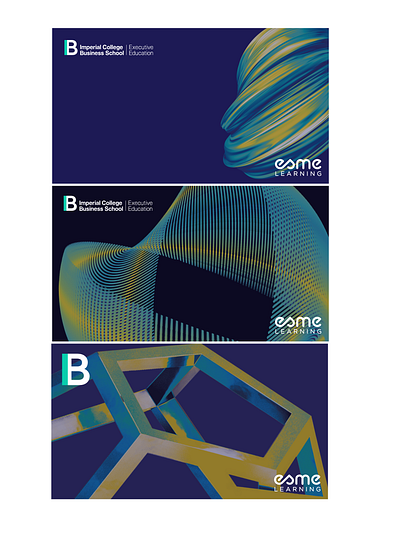 Imperial College London Zoom Backgrounds branding design