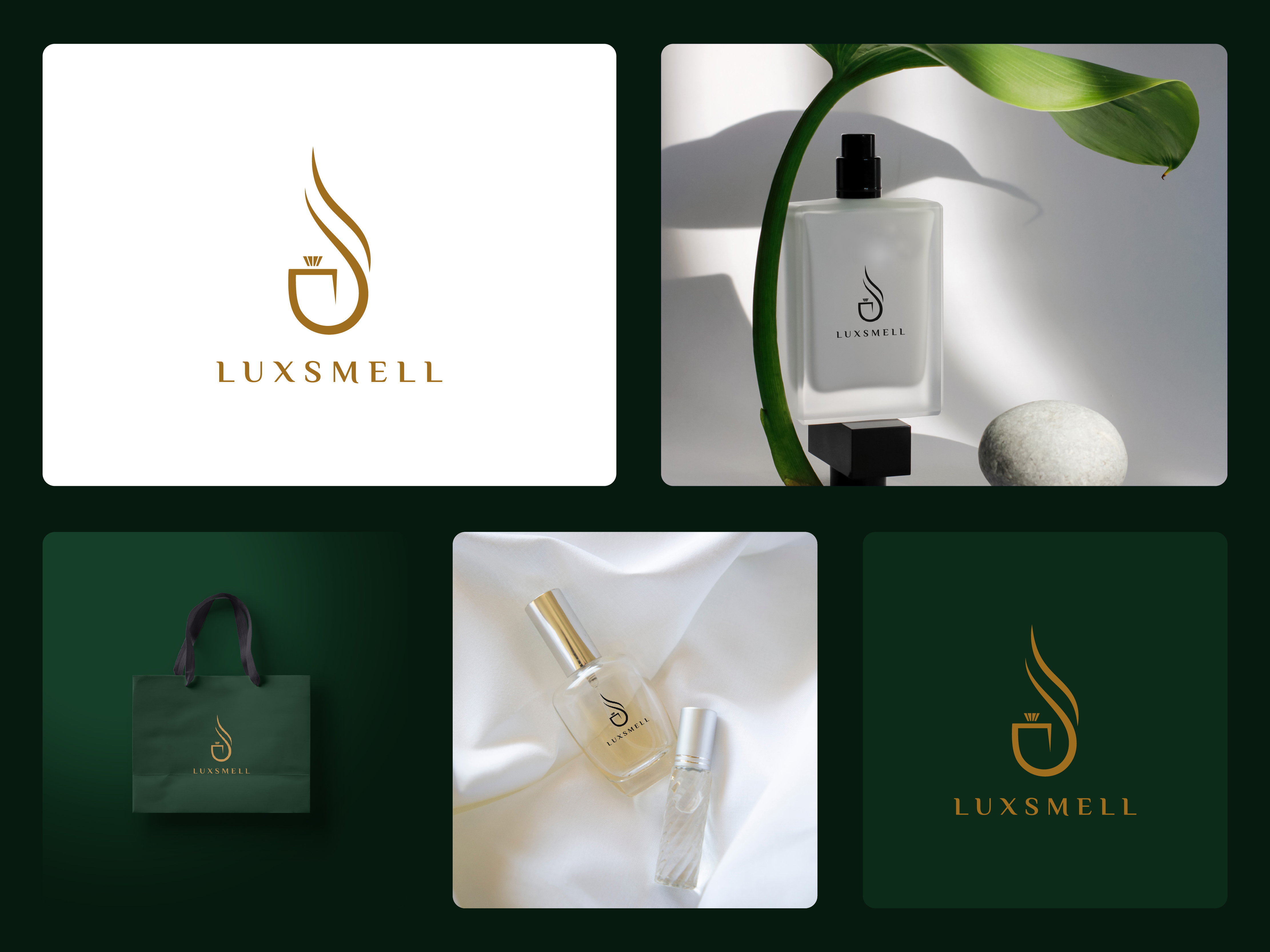Luxury Perfume brand logo design by Jowel Ahmed on Dribbble