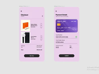 Credit Card Checkout app army bts butter dailyui dailyuichallenge design figma graphic design ui