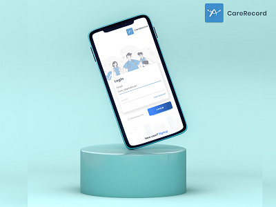 Health Record App healthcare app mobile app design