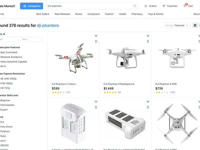 Your Ultimate Drone Marketplace automobile banking branding clean ui design designs illustration mobileappdesign ui ux woocommerce wordpress