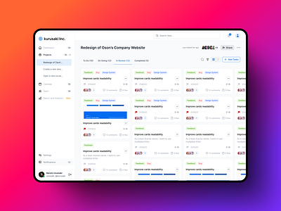 Task Management System dashboard design task manager ui ux websites
