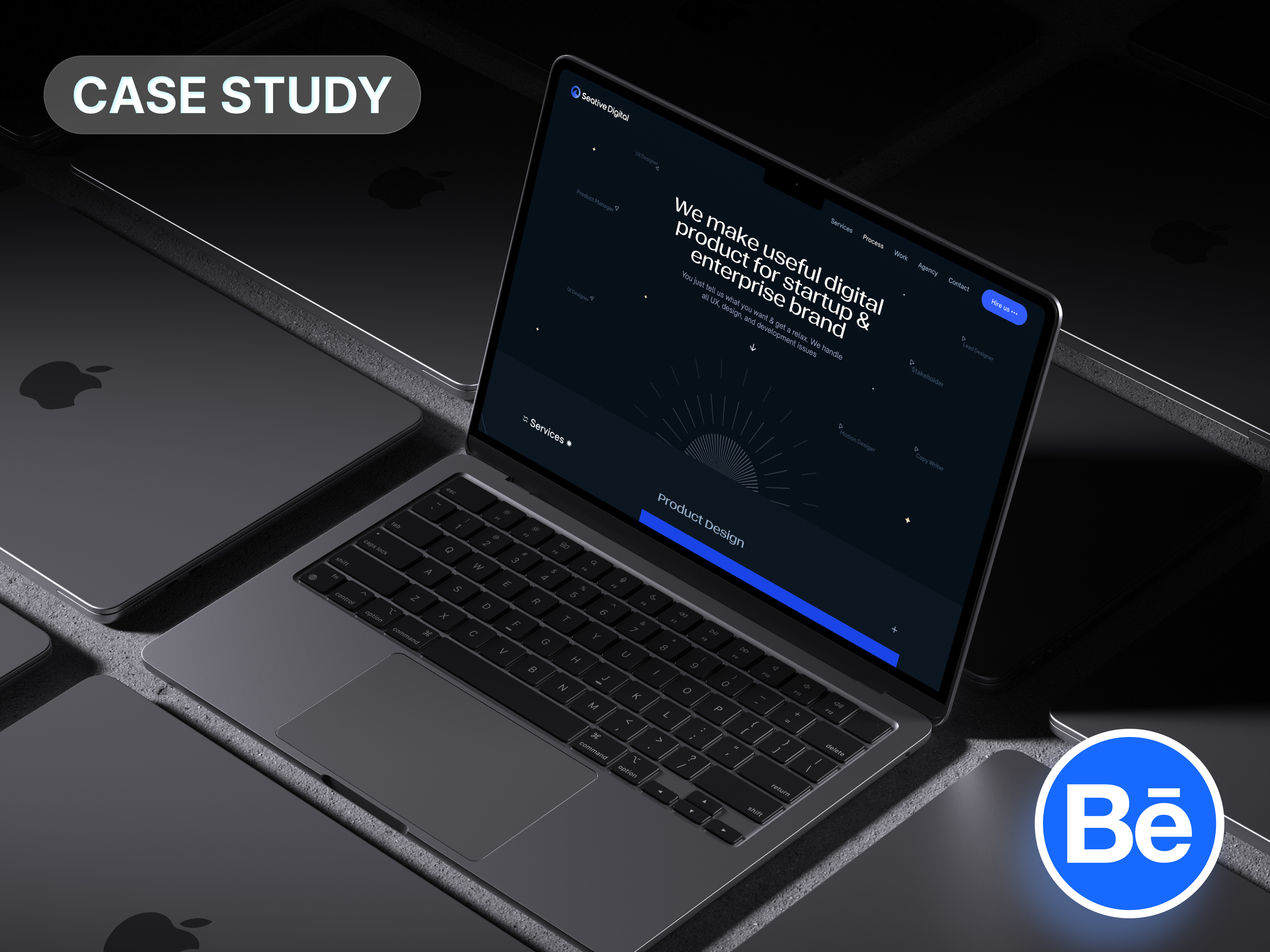 Seative Digital – Website and Branding Case Study branding branding identity case study casestudy development figma landing landing page logo logotype seative digital ui design visual identity web design web designer website website design