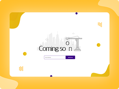Coming Soon Pages branding coming soon pages default pages design designing illustration launch pages ui uiux userexperience userinterface vector web website