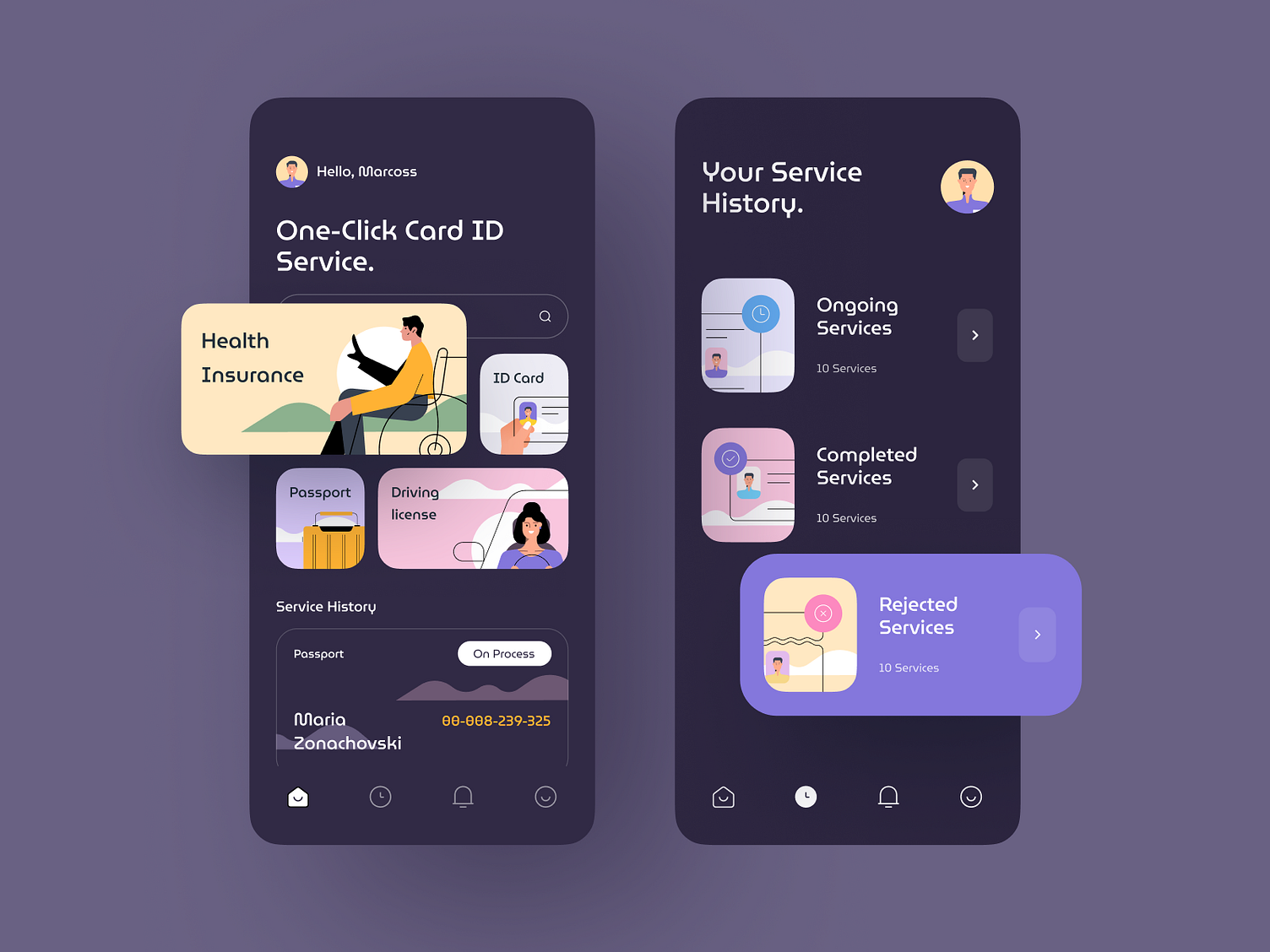 card-id-services-mobile-app-concept-p2-by-rifai-muhamad-for-paperpillar