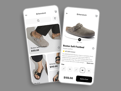 Online shopping app – E-commerce app app design application application design clothes ecommerce mobile mobile app online shopping online store product design shoes shop shopping store ui uiux ux uxui