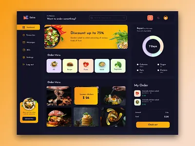 Restaurant Dashboard Concept branding figma design food dashboard food delivery dashboard food security dashboard food systems go food dashboard restaurant dashboard login restaurant dashboard template restaurant dashboard uber types of food systems uber eats orders uber restaurant support ui uiux ux