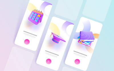 Icon mobile illustration app branding design icon illustration typography ui ux