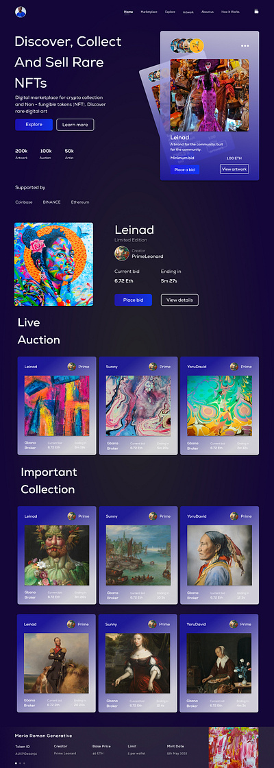 NFT app art crypto design etherium illustration nft payment typography ui ux