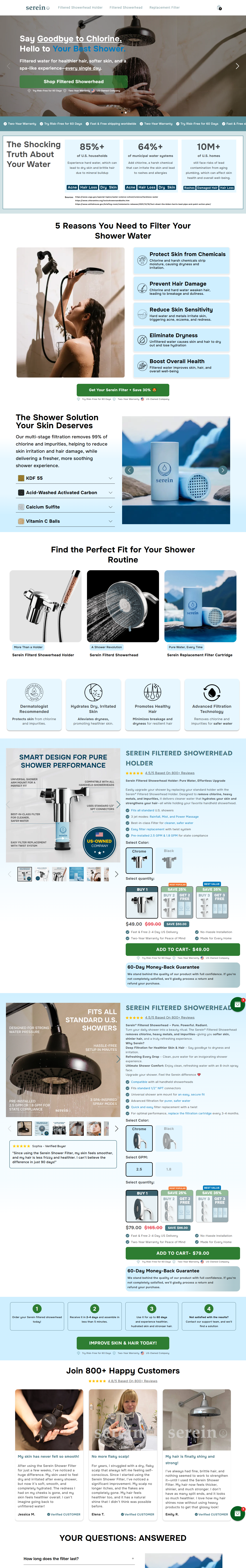 Example of Shopify One Product Landing Page