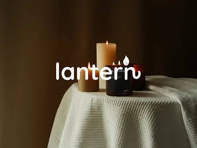 Lantern - Candle Store Logo Concept brand branding candle logo logo concept minimal store vector