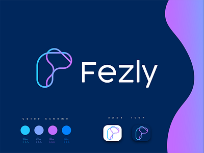 Fezly Brand Identity Logo Design app icon brand identity branding branding agency branding design business f logo gradient illustration logo logo design metaverse minimal minimalist logo modern logo startup logo symbol ui unused visual identit