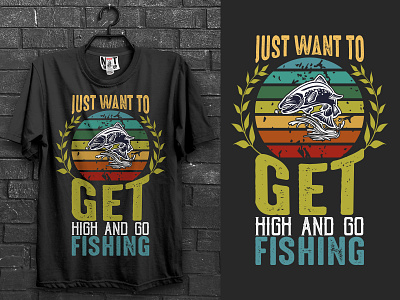 Fishing T-shirt Design branding branding shirts branding t shirts custom t shirts online custom text shirt design fishing t shirt design graphic design illustration t shirt design ideas typography design typography shirts typography t shirts veteran t shirt design vintage vintage t shirts