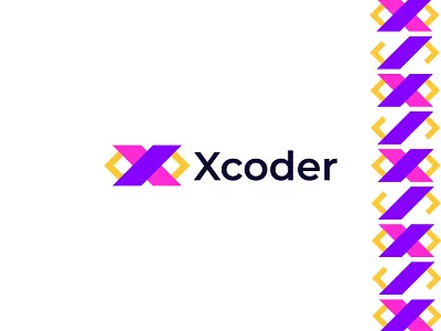 Coding logo design - Coding logos - X letter logo arrows bracket code code slash coder coder logo coding coding logo computer programing developer letter mark monogram logo logo design programmer programming slash slash coding tech x x letter logo