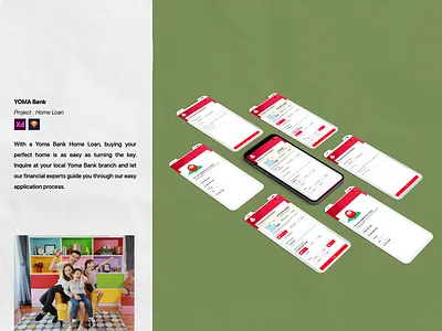 Home Loan UI Design for Bank design ui ux