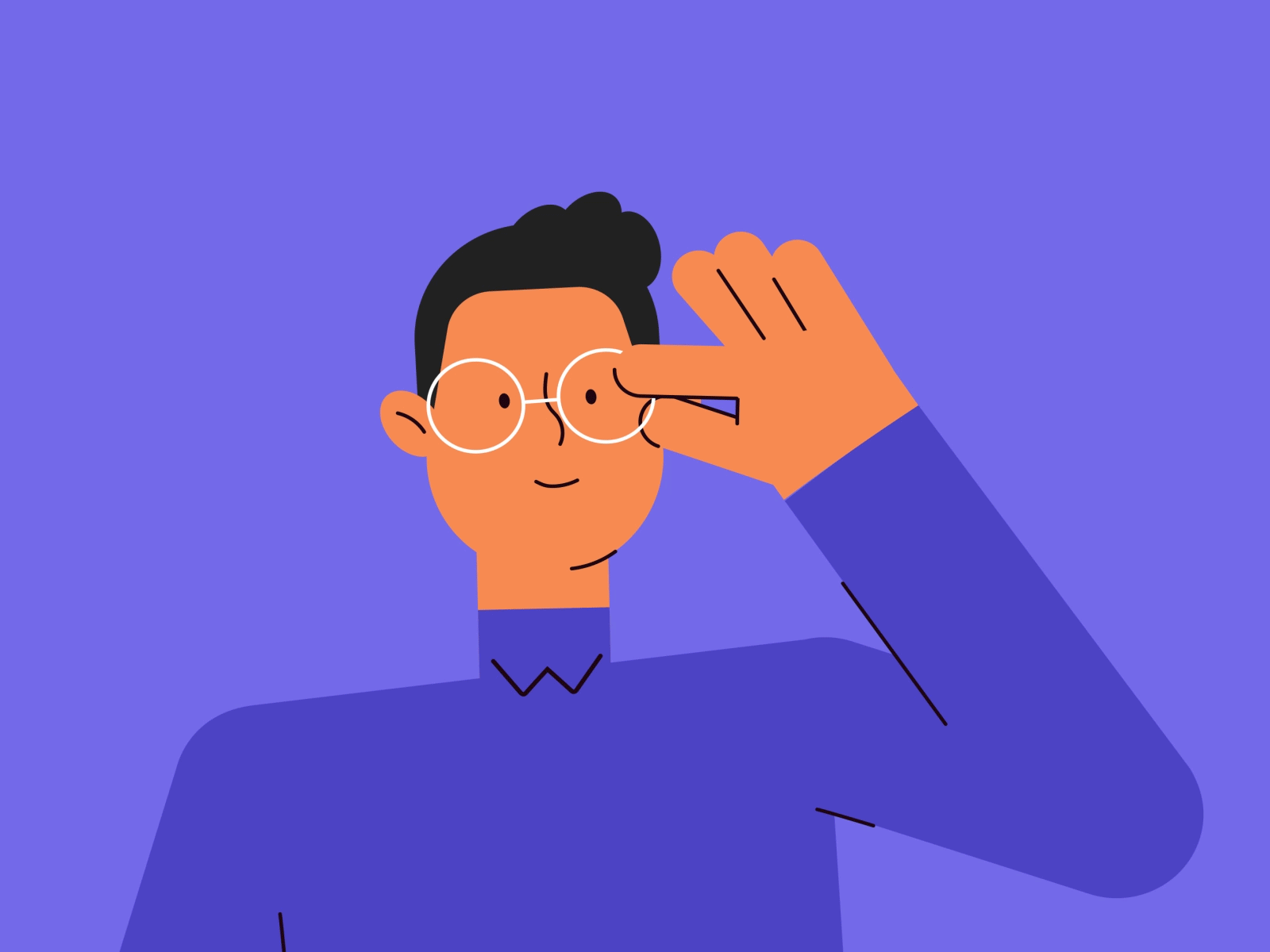 amego 2d 2danimation adobe animate after effects animated gif animation animation 2d character characteranimation glare glasses