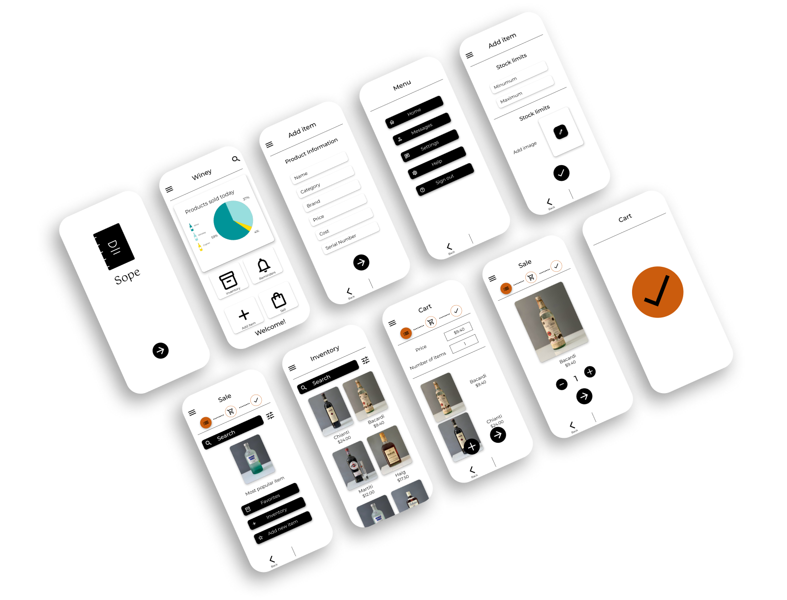 Example of An inventory management app that helps thousands of business own