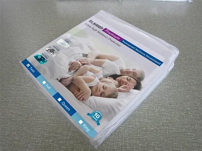 Mattress bag Cover design (Twin-mattress ) branding cover design graphic design illustration mattress bag cover design