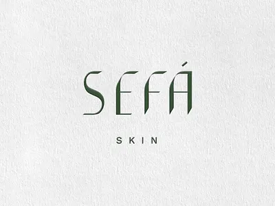 Sefá Skin Logo Design brand design brand designer brand identity branding branding studio cafe branding custom type graphic design graphic designer illustration logo logo design logo designer packaging packaging design skincare branding skincare logo typeface typography visual identity