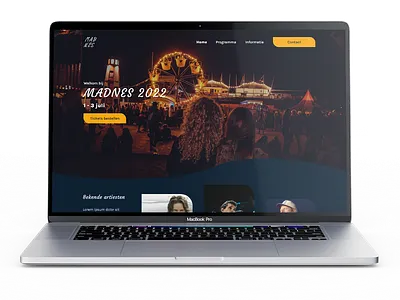 Madnes Festival branding design graphic design logo ui uidesign ux uxdesign web design webdesign